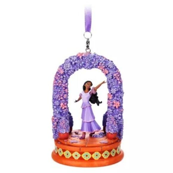 WEEKEND SALE Isabela Musical Living Magic Sketchbook Ornament Encanto NEW Disney - Picture 1 of 4
